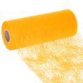 Floristik24 Non-woven bordløper, gul, 23 cm, moderne borddekorasjonsrull
