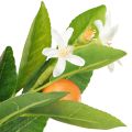 Dekorativ oransje gren og blomster Kunstig oransje gren 78cm | Floristik24.no