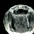 Floristik24 Lysestake diamantklar Ø5cm borddekorasjon