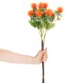 Kunstig oransje saflor som kunstig blomst til vaser og dekorasjon, 55 cm, 4 stk. | Floristik24.no