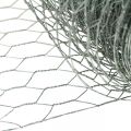 Floristik24 Heksagonal Wire Galvanisert Sølv Kanin Wire 50cm×10m