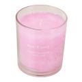 Floristik24 Duftlys i glass duftlys med kirsebærblomst rosa H8cm