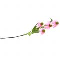 Floristik24 Echinacea blomst kunstig lys rosa 90cm