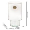 Glassylinderbeholder Eco Glass 25cm | Floristik24.no