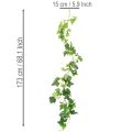 Kunstig eføy-girlander til romdekorasjon 173 cm | Floristik24.no