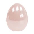Floristik24 Egg 8,5 cm rosa stående 4 stk
