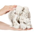 Engledekorasjon Barne Engelpar med Hjerteskulptur 24cm | Floristik24.no