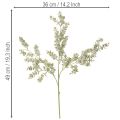 Kunstig eukalyptusgren, dekorativ gren til vaser og buketter, 49 cm, 4 stk. | Floristik24.no