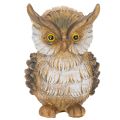 Uglefigur, liten sittende ugle, dekorasjon, 11 cm | Floristik24.no