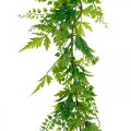 Floristik24 Kunstig hengende plantekrans grønn 150cm