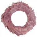 Floristik24 Vårkrans gammel rosa krans til oppheng av dørkrans Ø20cm 3stk