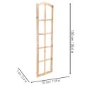 Vindusramme i tre som veggdekorasjon 100 cm | Floristik24.no