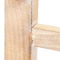 Vindusramme i tre som veggdekorasjon 100 cm | Floristik24.no