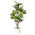 Kunstig Ficus lyrata 120 cm dekorativ til stue | Floristik24.no