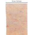 Filtbånd, tofarget gryteklut laget av ullfilt, oransje/flerfarget, 15 cm x 5 m | Floristik24.no