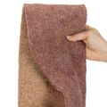 Tofarget filtbånd laget av ullfilt, 100 % ull, lilla/brun, 15 cm x 5 m | Floristik24.no