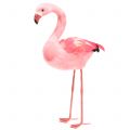 Floristik24 Dekorativ flamingo med fjærrosa H45cm