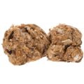 Floristik24 Brun melert saueull, naturlig ull, løs, til hobbyarbeid, 250 g