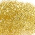 Blomsterhårglitter gull 200g englehår | Floristik24.no