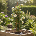 Hageespalier, klatrehjelpemiddel for roser og andre klatreplanter, ideelt hagedesign, 108 cm, sett med 2. | Floristik24.no
