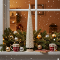 Kunstig dekorativt juletre, juletre til bord, 60 cm | Floristik24.no