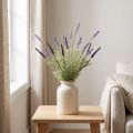 Lavendel dekorasjon Kunstig haug med kunstige planter Lilla 36cm | Floristik24.no
