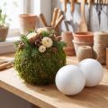 Styrofoam ball Ø10cm hvit 5 stk | Floristik24.no