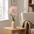 Skjegg nellike kunstig nellik Fersken Rosa 52cm | Floristik24.no