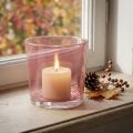 Glassgryte Ø10cm H8,5cm gammelrosa | Floristik24.no