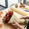 Blomsterhandler kreppapir champagne 50x250cm | Floristik24.no