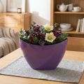 Plantebåt dekorativ skål lilla 20×9cm H12cm | Floristik24.no