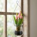 Druehyasint kunstrosa i glass 16cm | Floristik24.no
