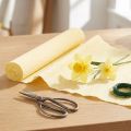Florist crepe papir pastellgul 50x250cm | Floristik24.no