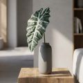 Kunstig pilblad kunstig plante alocasia deco green 74cm | Floristik24.no