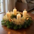 Blomsterhårglitter gull 200g englehår | Floristik24.no