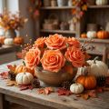 Skumrose Ø 6 cm oransje 27 stk | Floristik24.no