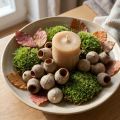 Bellgum bell frukt kapsel frukt naturlig dekorasjon brun 500g | Floristik24.no