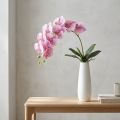 Orkidé Phalaenopsis kunstig 8 blomster rosa 104cm | Floristik24.no