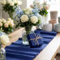 Blomsterhandler kreppapir mørkeblått 50x250cm | Floristik24.no