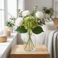 Kunstig hortensia, blomsterdekor, silkeblomst grønn L44cm | Floristik24.no