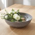 Stilig mattgrå bolle 37 cm -