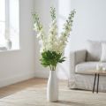 Delphinium White Artificial Delphinium Silke Flowers Kunstige Blomster 3stk | Floristik24.no