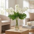 Orchid Creme-White L57cm 6 stk | Floristik24.no