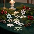 Trestjerner Dekorasjon Scatter Pynt Julegrønn H4cm 72 stk | Floristik24.no