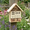 Insekthotell tregran insekthus naturlig H23,5cm | Floristik24.no
