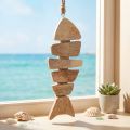 Trefisk til oppheng av maritim jute natur 27cmx2cmx10cm | Floristik24.no