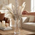 Deco gren rød hvit vasket 64cm Kunstig plante som the real thing! | Floristik24.no