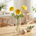 Kunstig ranunkel som enkeltblomst for elegant og vedlikeholdsvennlig dekorasjon, 51 cm, 3 stk. | Floristik24.no