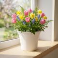 Plastpotte «Irys» Hvit Ø17cm H14cm 1 stk | Floristik24.no