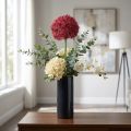 Allium i Bordeaux kunstig dekorativ hvitløk Ø18cm L90cm | Floristik24.no